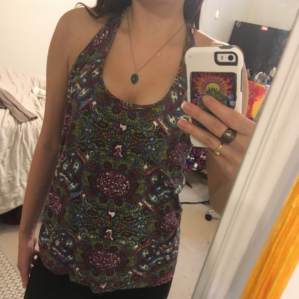 ✨BOGO✨ Hippie boho patterned Delia’s tank